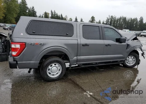 2022 Ford F150 Supercrew из США, поврежденный, VIN 1FTEW1EB0NKE98569